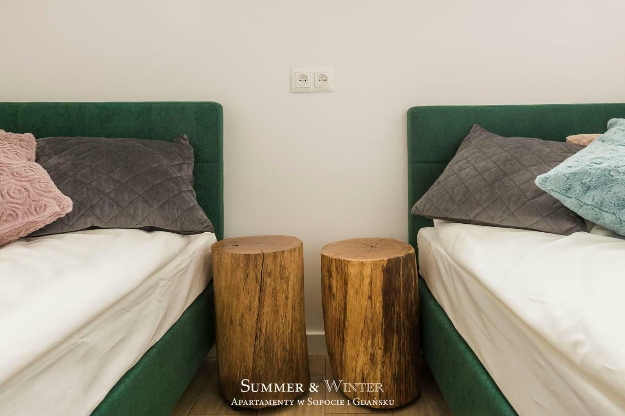 Family Luxury Green Apartment 1-6, 2 Sypialnie I Studio, 52 M2 グダニスク エクステリア 写真