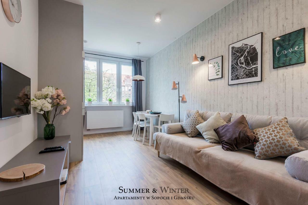 Family Luxury Green Apartment 1-6, 2 Sypialnie I Studio, 52 M2 グダニスク エクステリア 写真